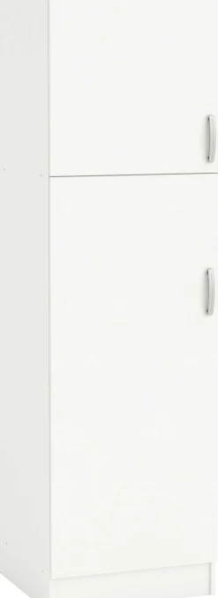 Säulenschrank Küche Nova | 60 x 56,6 x 204 cm | Weiß