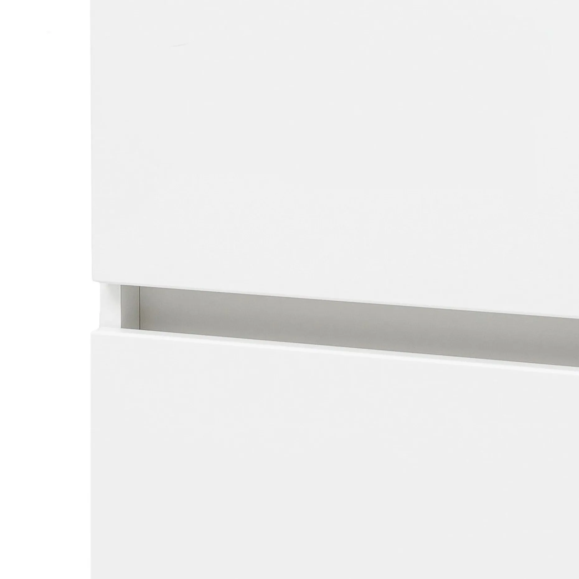 Säulenschrank Kornel/Pisca 40cm 2 Türen und 1 Schublade - weiß