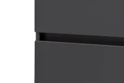 Säulenschrank Kornel/Pisca 40cm 2 Türen und 1 Schublade - graphitgrau