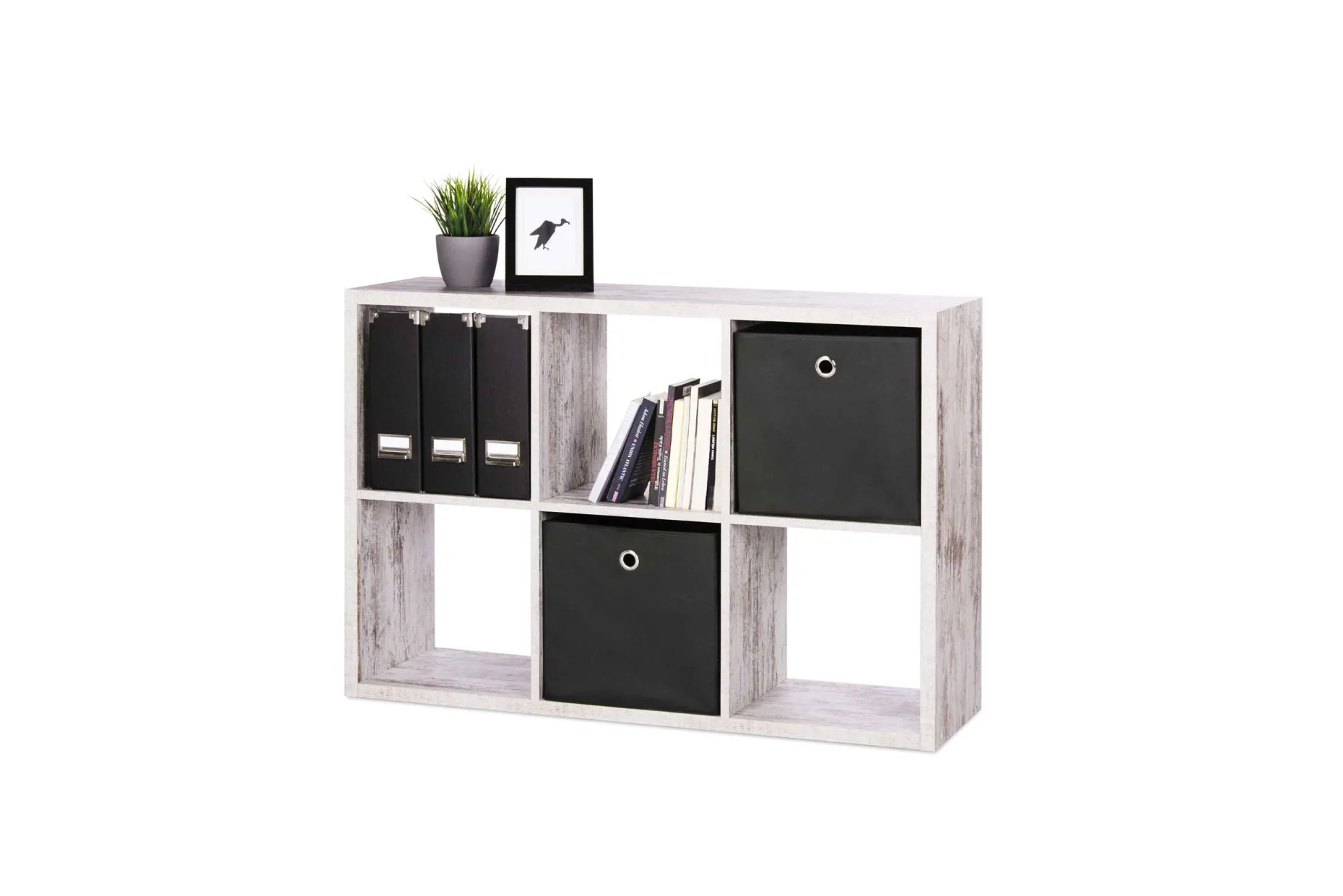 Säulenschrank Max 6 Fächer - fresco
