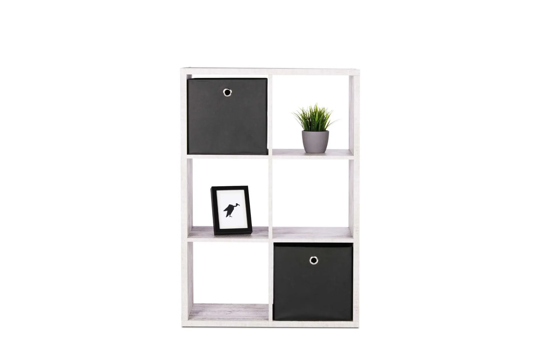 Säulenschrank Max 6 Fächer - fresco
