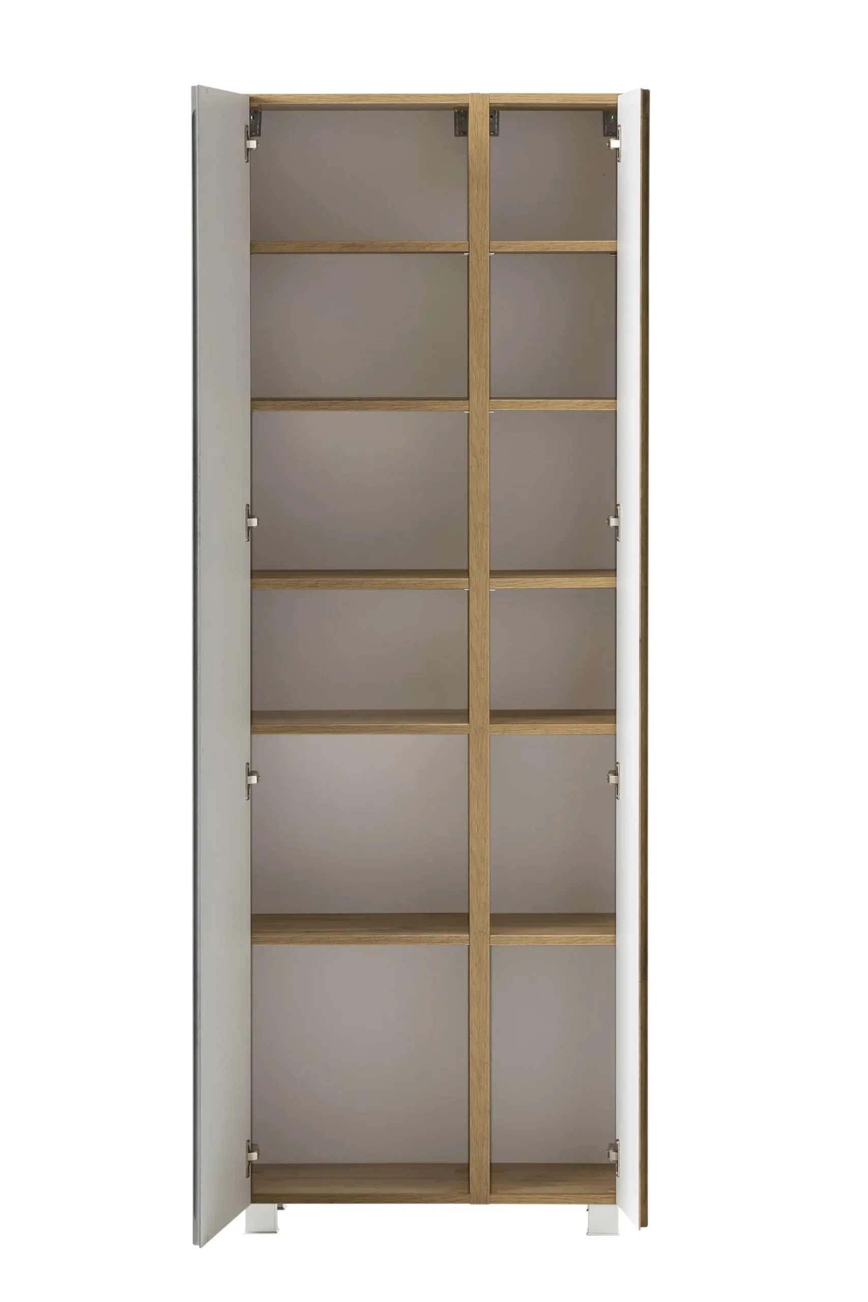 Säulenschrank Varese | 65 x 35 x 180 cm | Farbe Beton