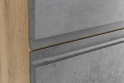 Säulenschrank Varese | 65 x 35 x 180 cm | Grau