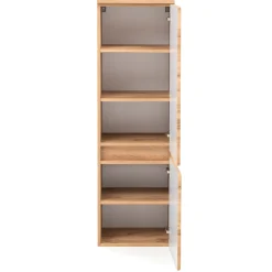Säulenschrank Vikas 2 Türen - Eiche