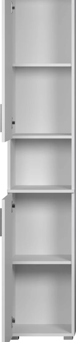 Säulenschrank Wons | 37 x 31 x 192 cm | weiß