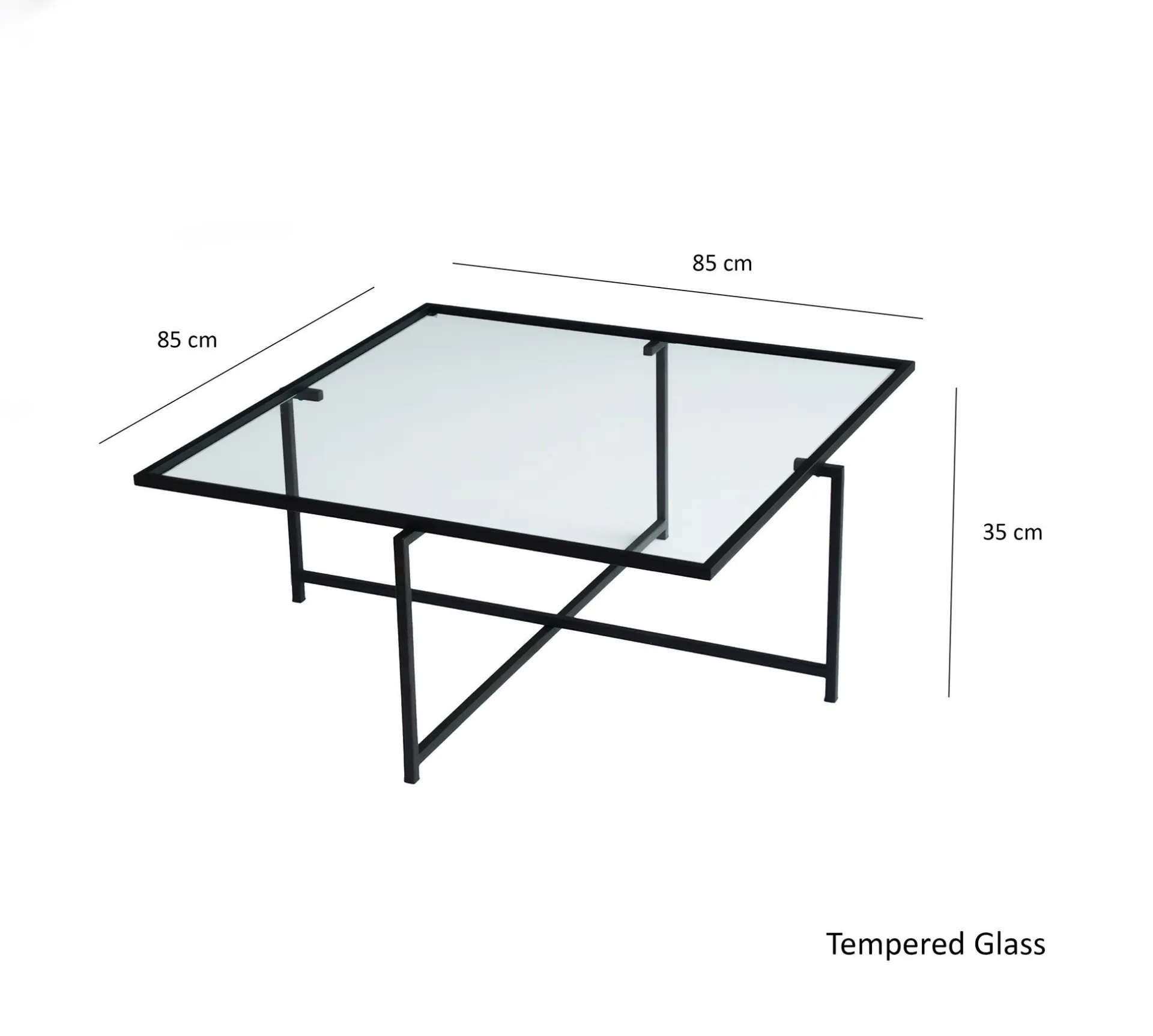 Emob Sun Couchtisch | GEHÄRTETES GLAS |