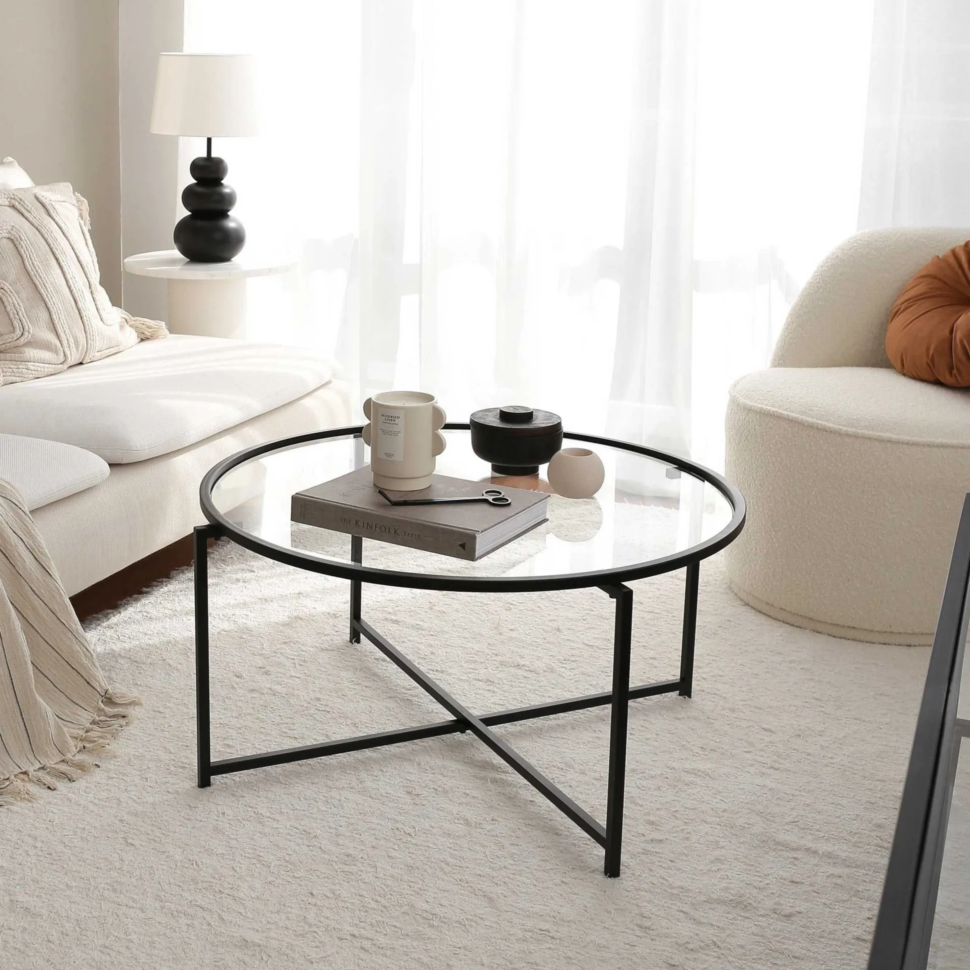Emob Sun Couchtisch | METALLRAHMEN | Matt
