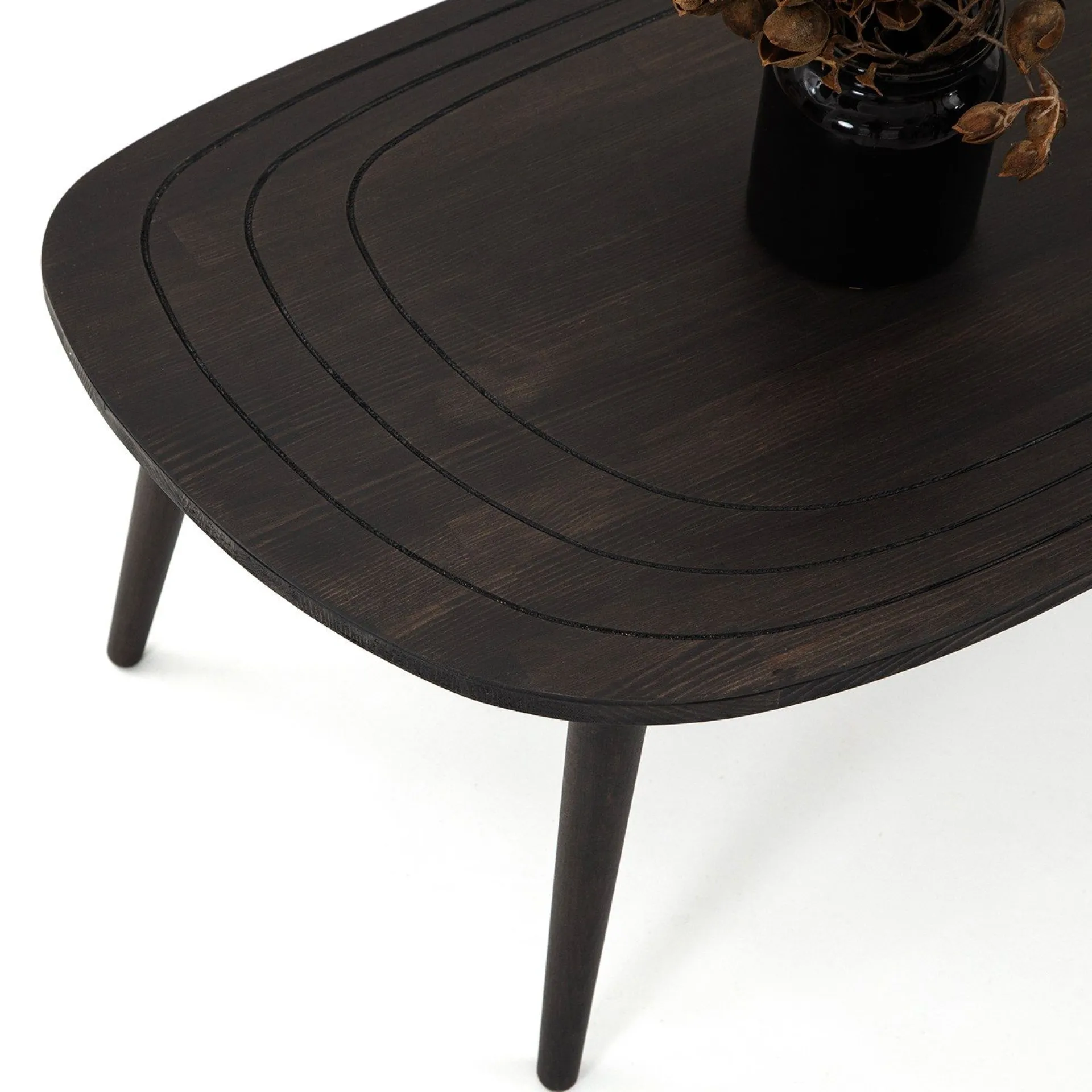 Emob Sweet Couchtisch | Kiefernholz | Anthrazit