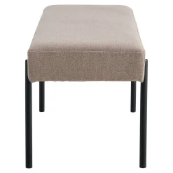 House Nordic Swindon Bank - Stein mit schwarzen Beinen, modernes Design, 100 cm.