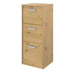 Tablett Marri 3 Schubladen - Eiche