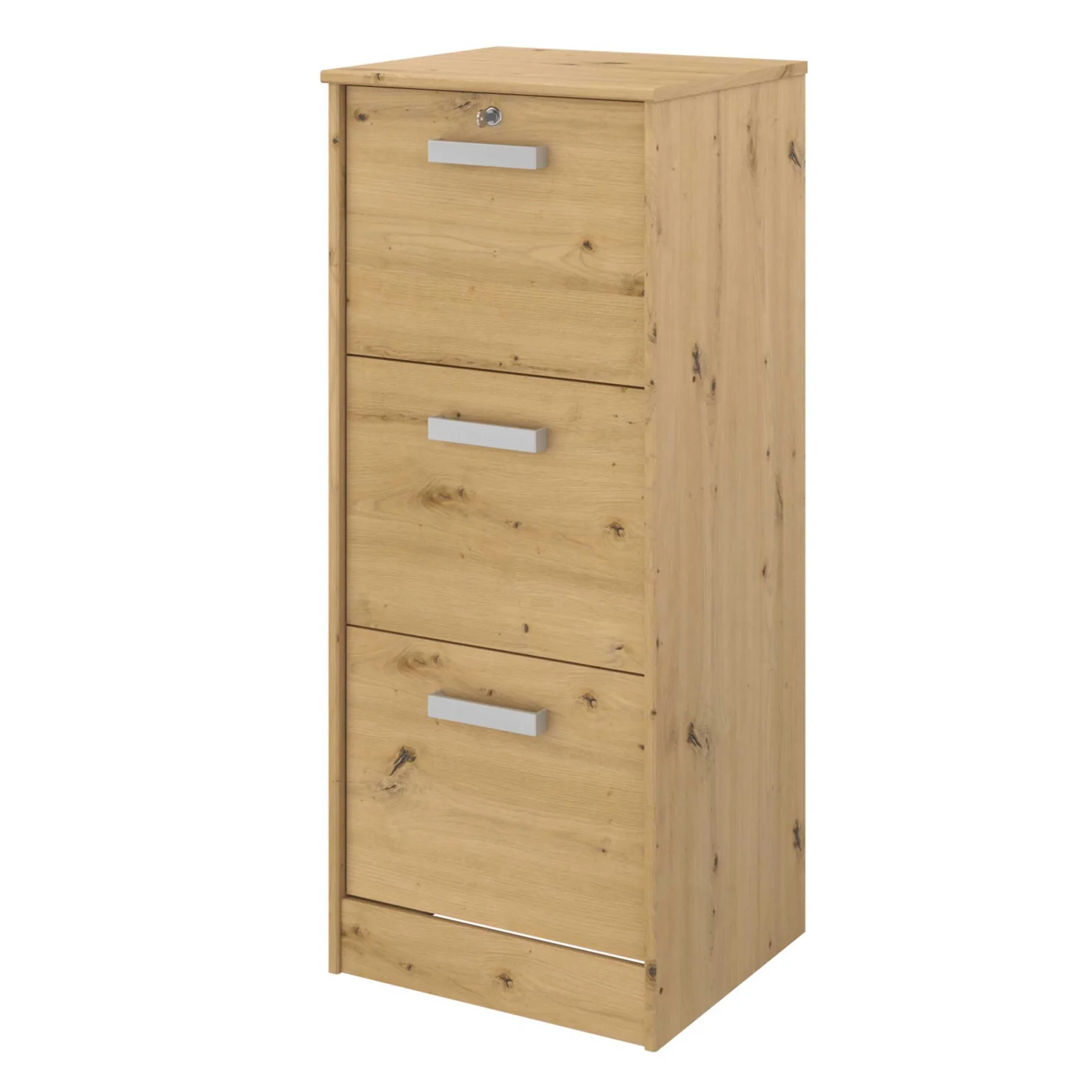Tablett Marri 3 Schubladen - Eiche