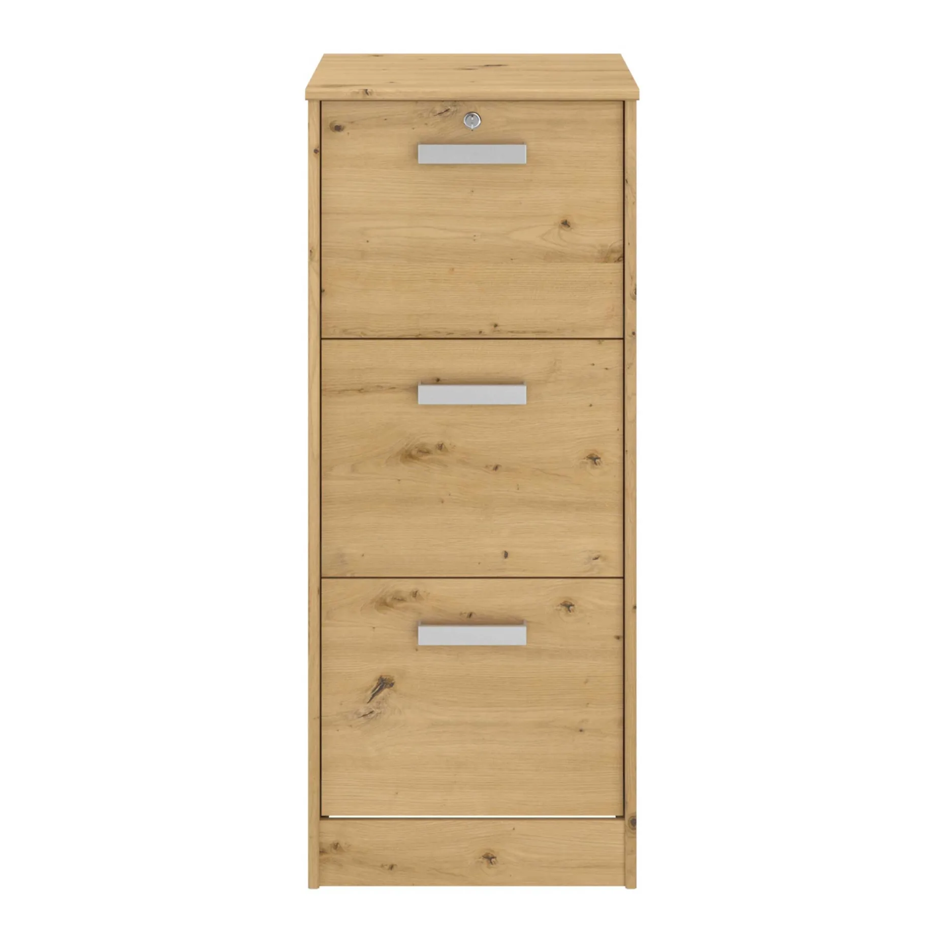 Tablett Marri 3 Schubladen - Eiche