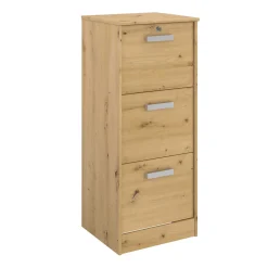 Tablett Marri 3 Schubladen - Eiche