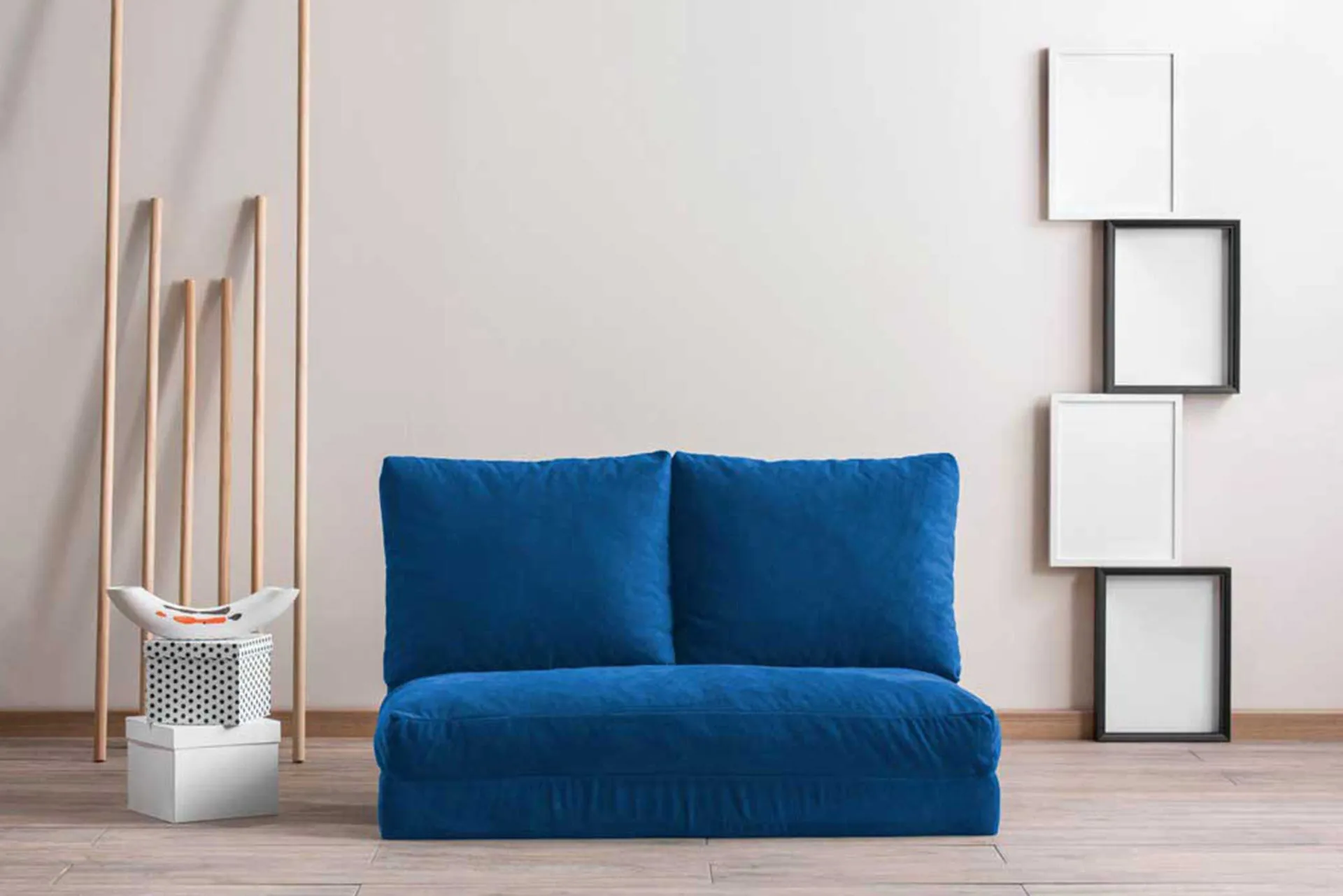 Emob Taida 2-Sitzer-Schlafsofa | Metallrahmen |