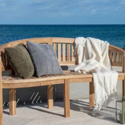 House Nordic Teakholz Boca Banan Bank - Natur