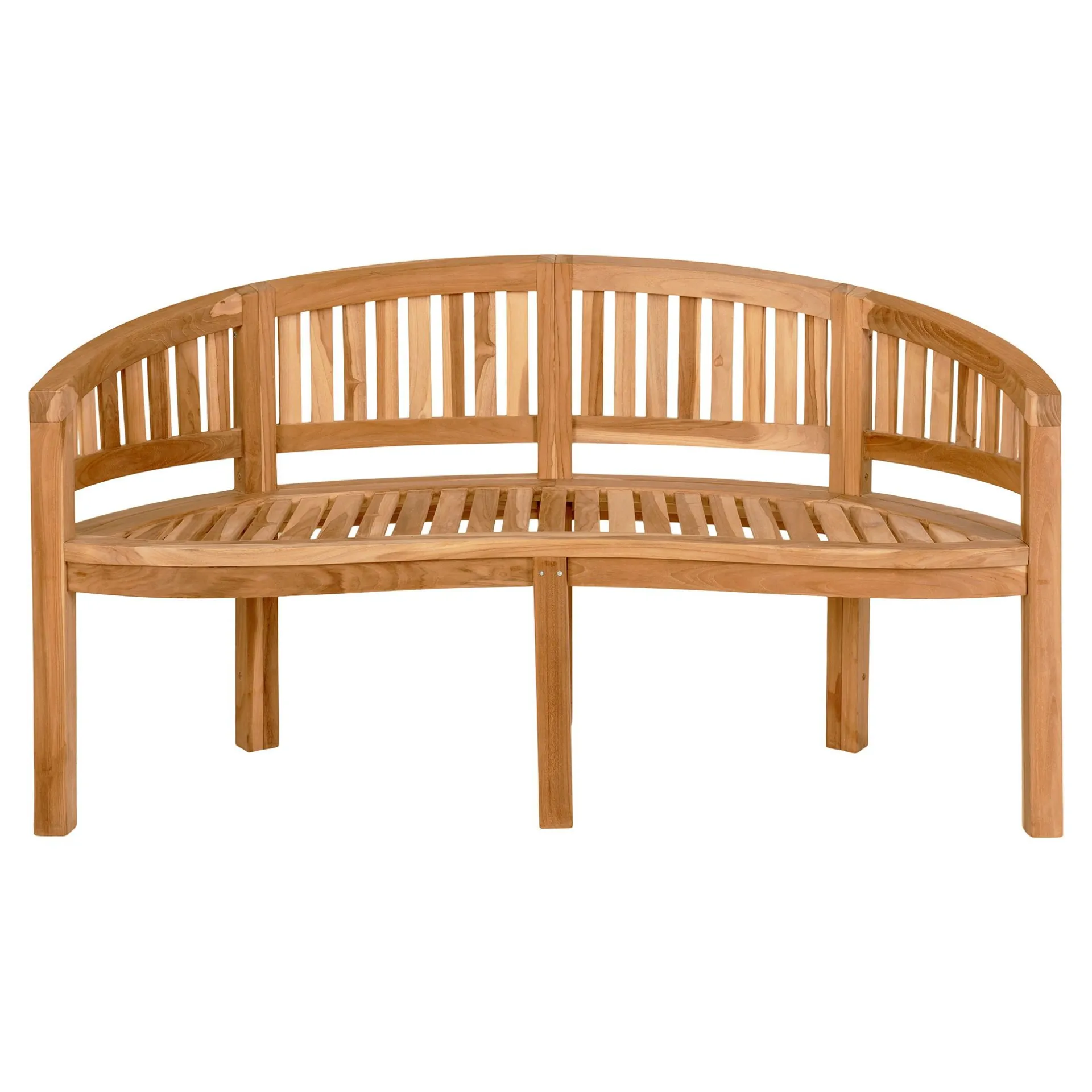 House Nordic Teakholz Boca Banan Bank - Natur