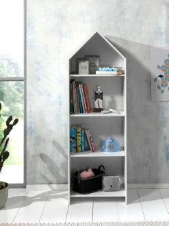 2-teiliger Kleiderschrank Casami Brügge - 115x37x172 cm - Weiß/Blau