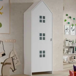 2-teiliger Kleiderschrank Casami Brügge - 115x37x72 cm - Weiß