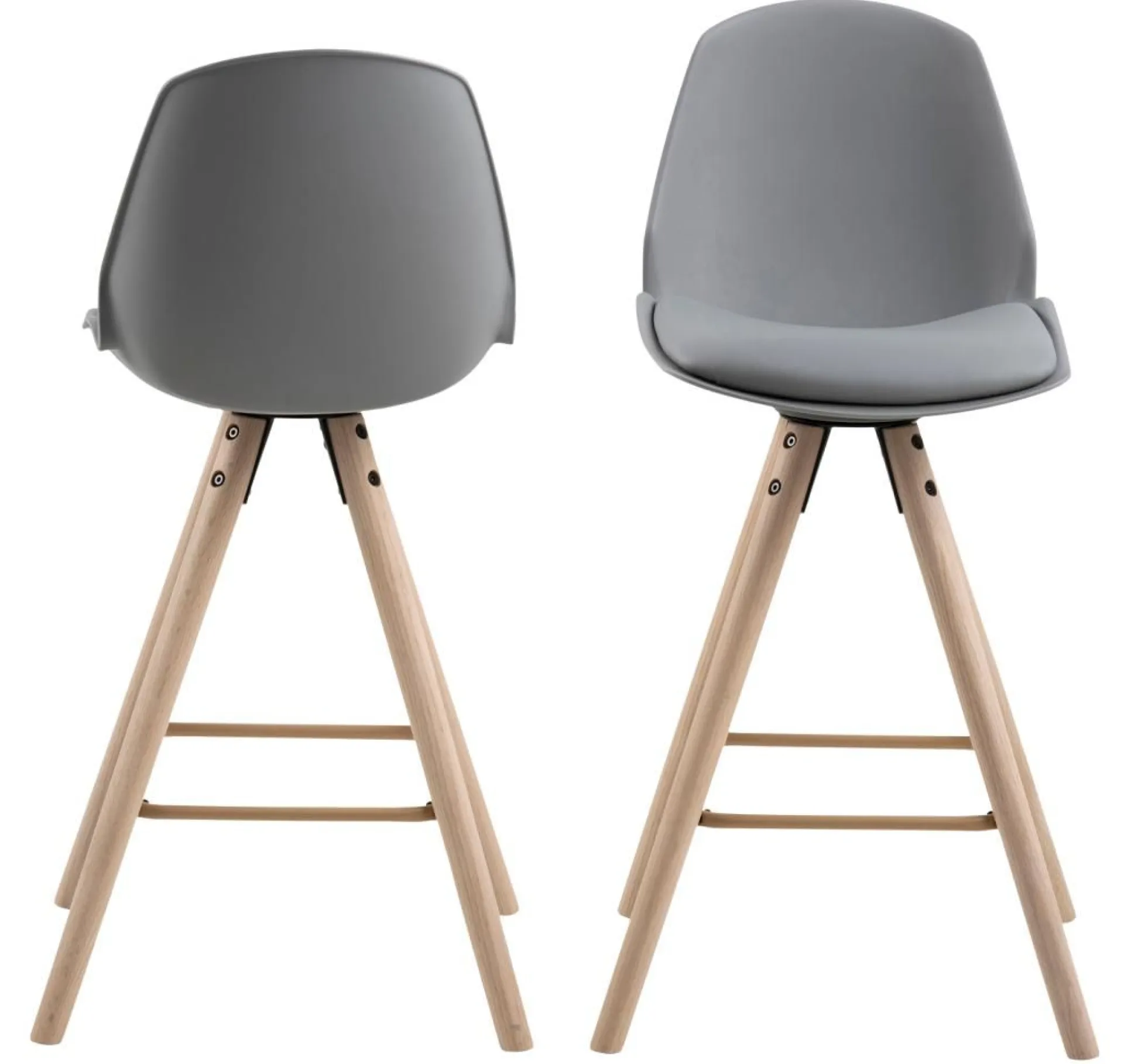 Emob Thekenstuhl Sammy - grau/beige