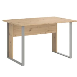Parisot The OfficeBüro-Set : Schreibtisch 120cm, Aktenschrank, Bücherregal - Eiche Dekor