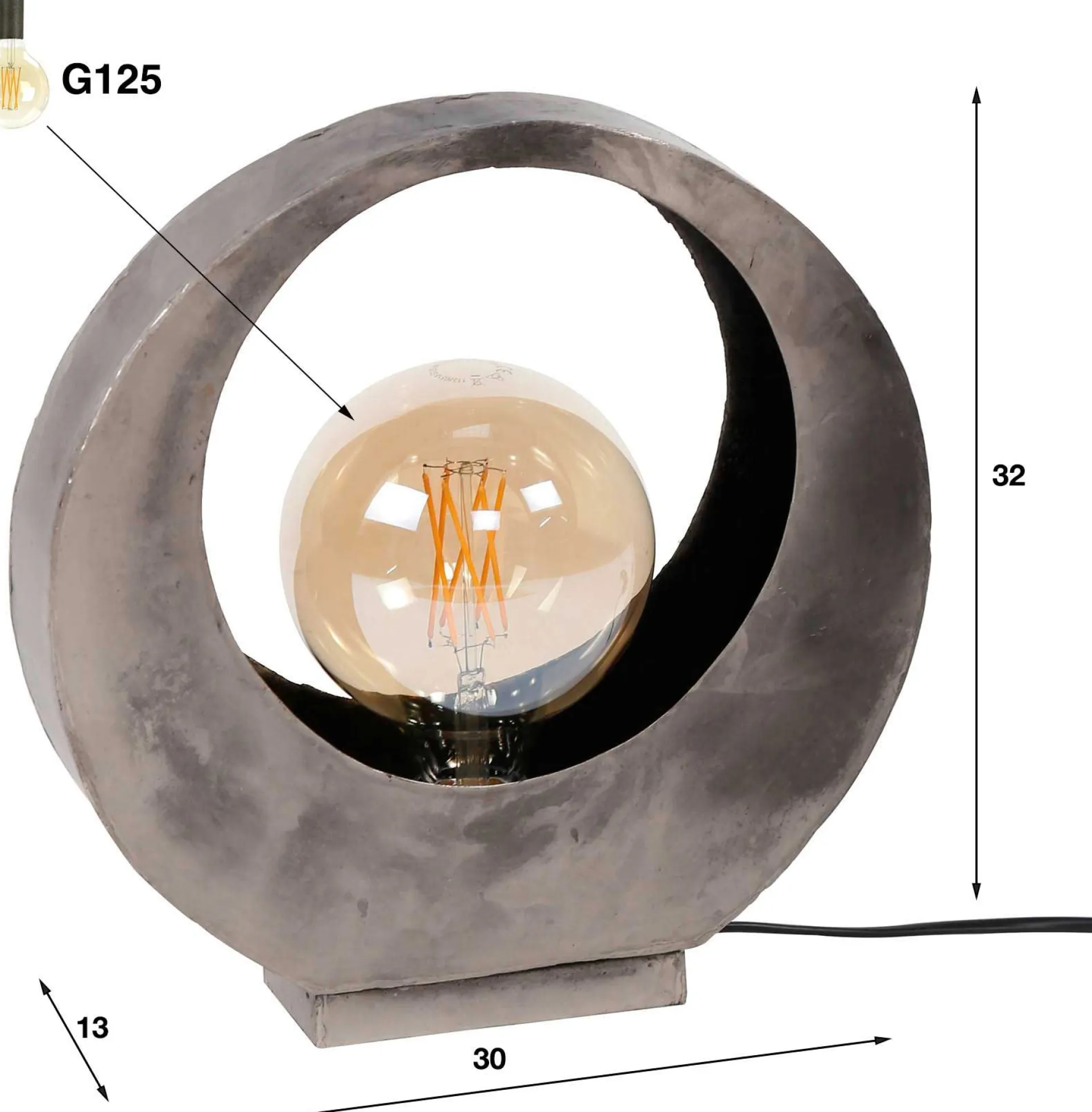 Emob Tischlampe Vollmond