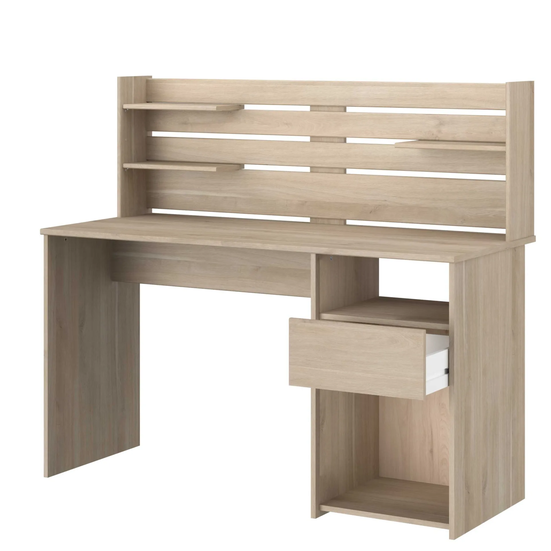 Kinder Parisot TokioKinderzimmer : Bett 90x200 mit Schubladen, Kleiderschrank, Schreibtisch