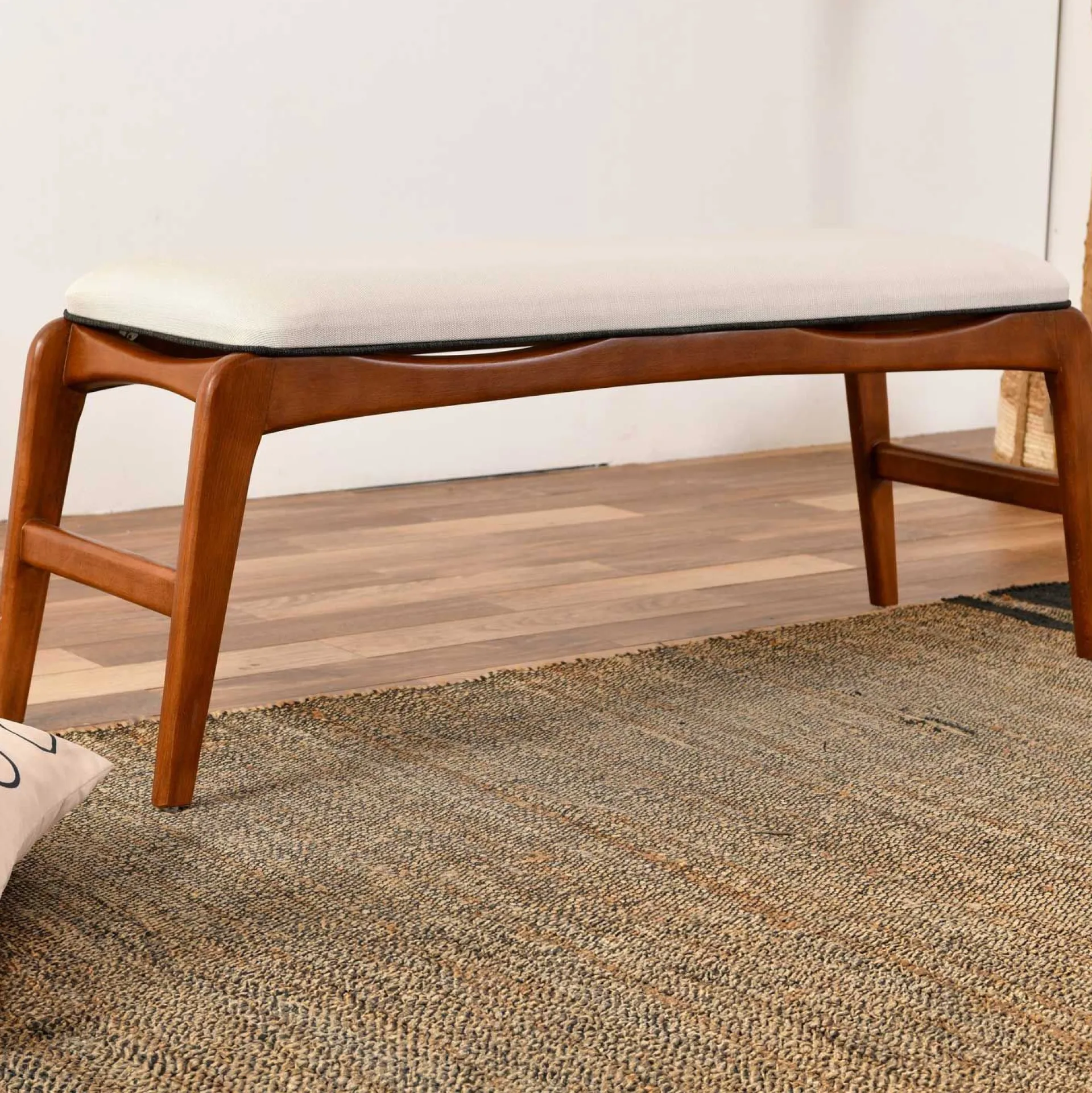 Emob Touch Bank | HORNBEAM WOOD | Walnuss, Creme