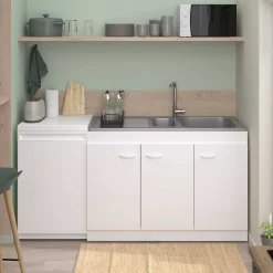 3-türiger Unterschrank für die Spüle (120 cm)