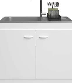 2-türiger Unterschrank für die Spüle (100 cm)