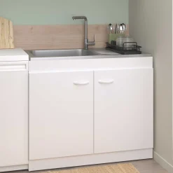 2-türiger Unterschrank für die Spüle (100 cm)