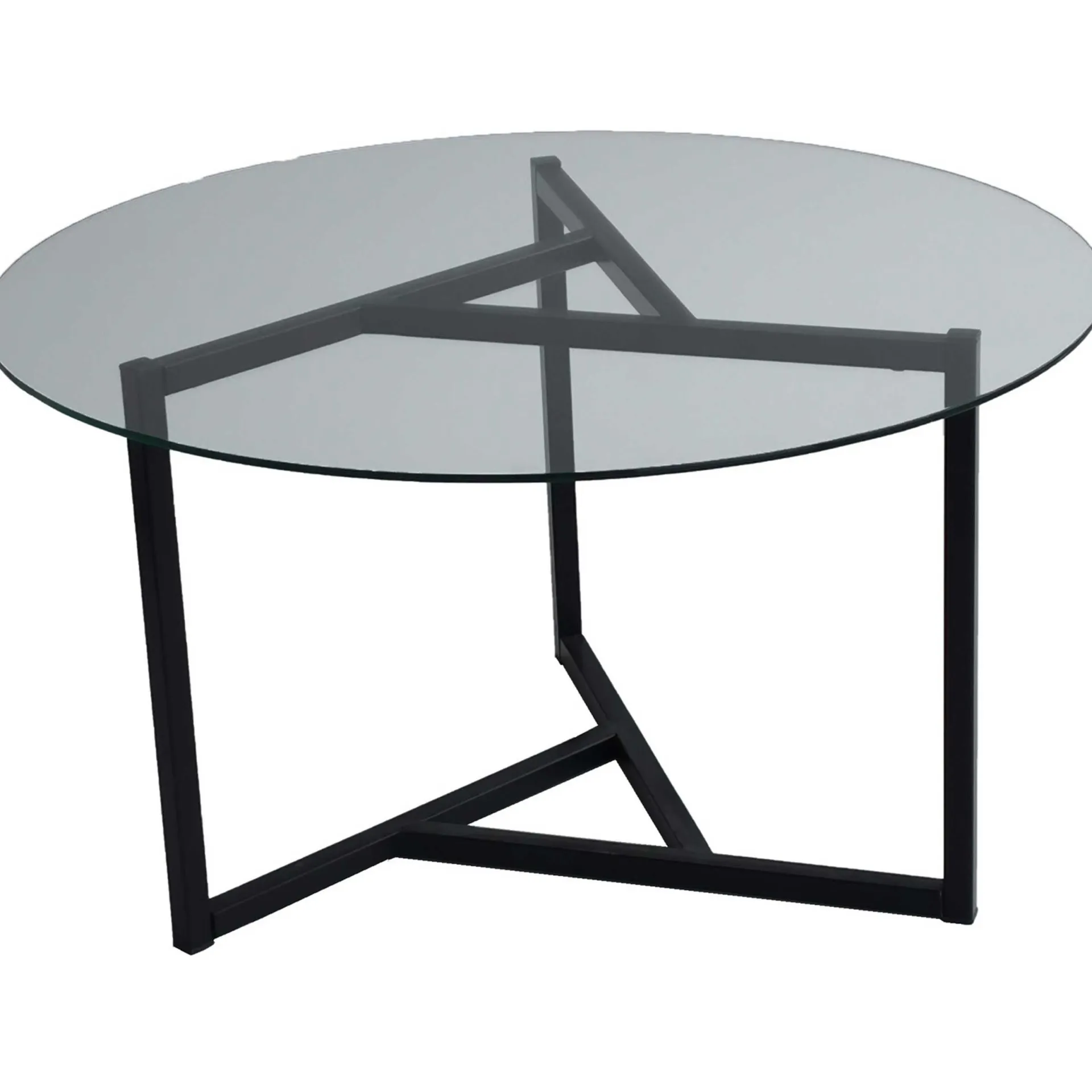 Emob Trio G Couchtisch | METALLRAHMEN | Transparent,