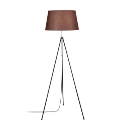Emob Tripod Stehleuchte | METALLGEHÄUSE | , Braun