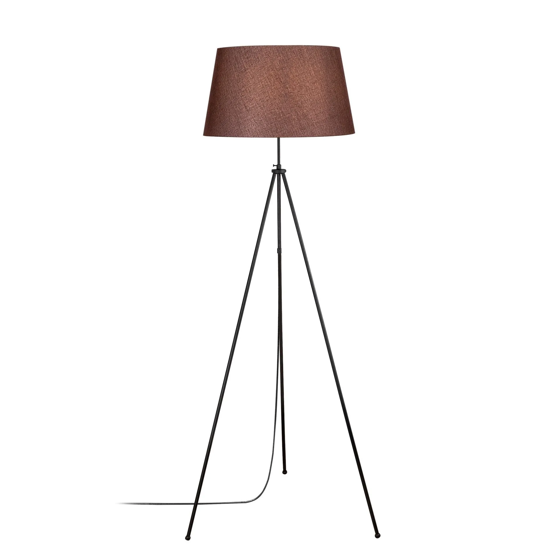 Emob Tripod Stehleuchte | METALLGEHÄUSE | , Braun