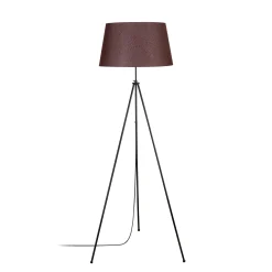 Emob Tripod Stehleuchte | METALLGEHÄUSE | , Braun