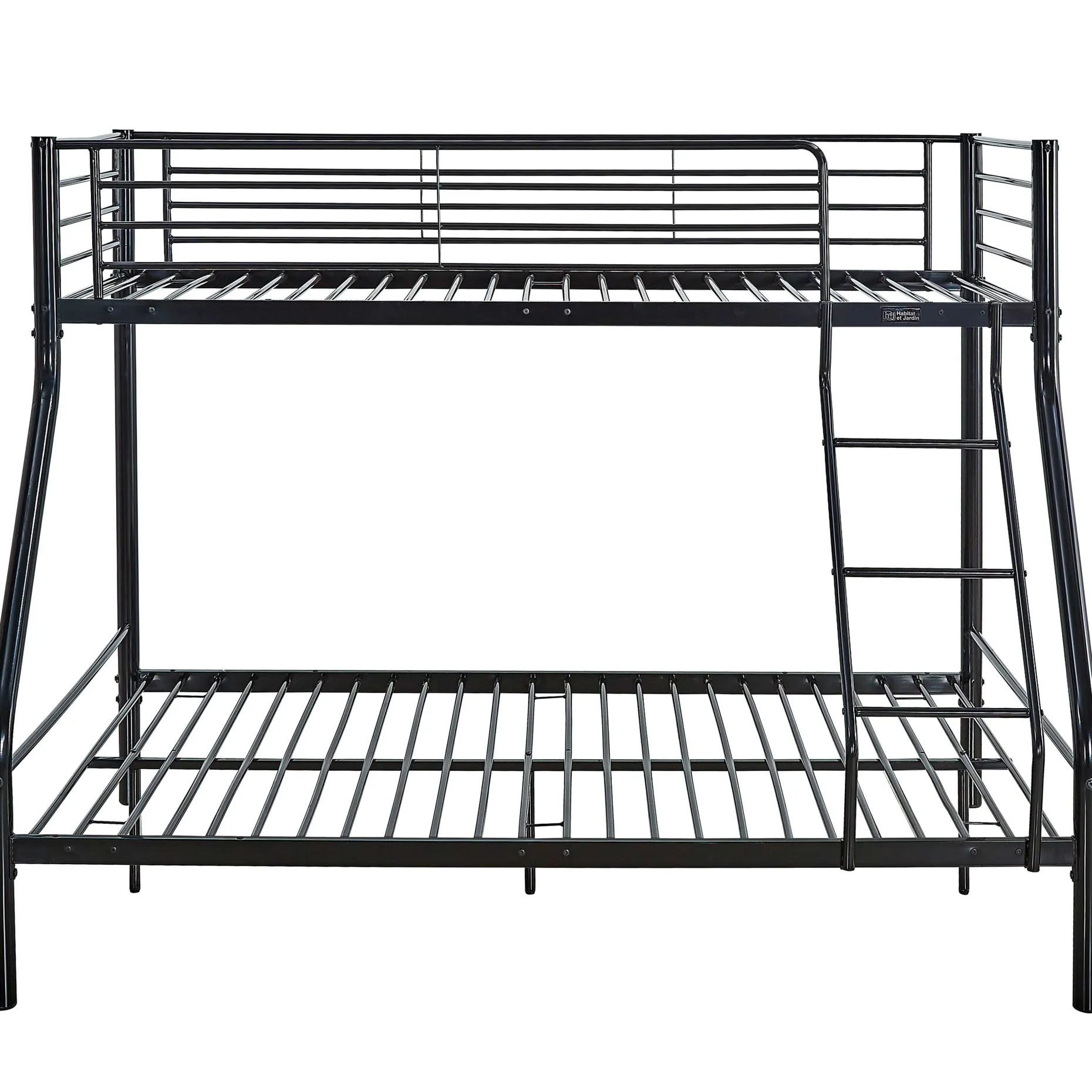 Trixie Etagenbett 90x200 und 140x200 - Metall - mattschwarz