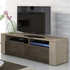 Tv-Möbel Ares 154cm - braun