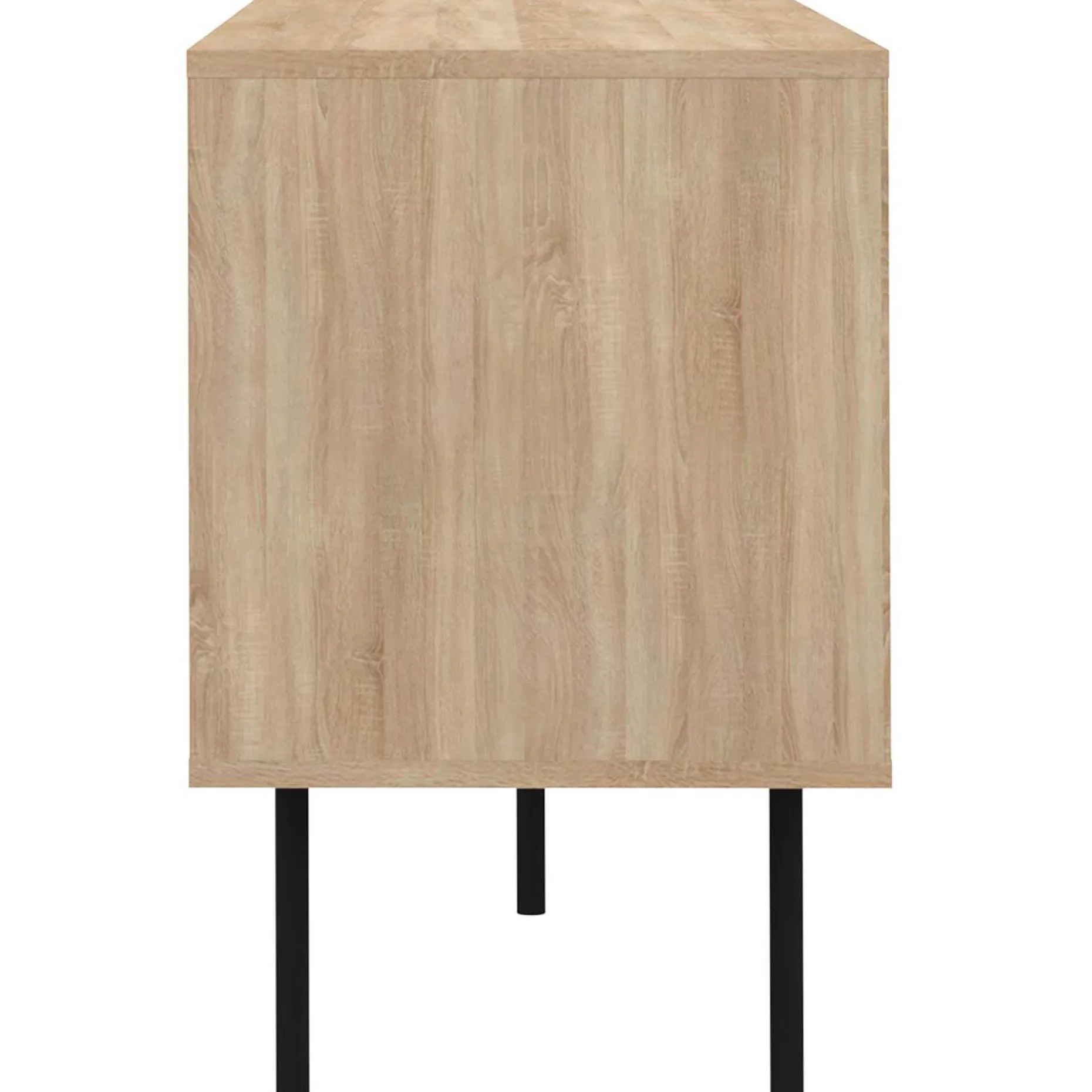 TV-Möbel Vibe 150cm - Eiche/schwarz