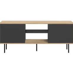 TV-Möbel Vibe 150cm - Eiche/schwarz