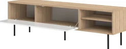 TV-Möbel Watt 165cm - Eiche/Weiß