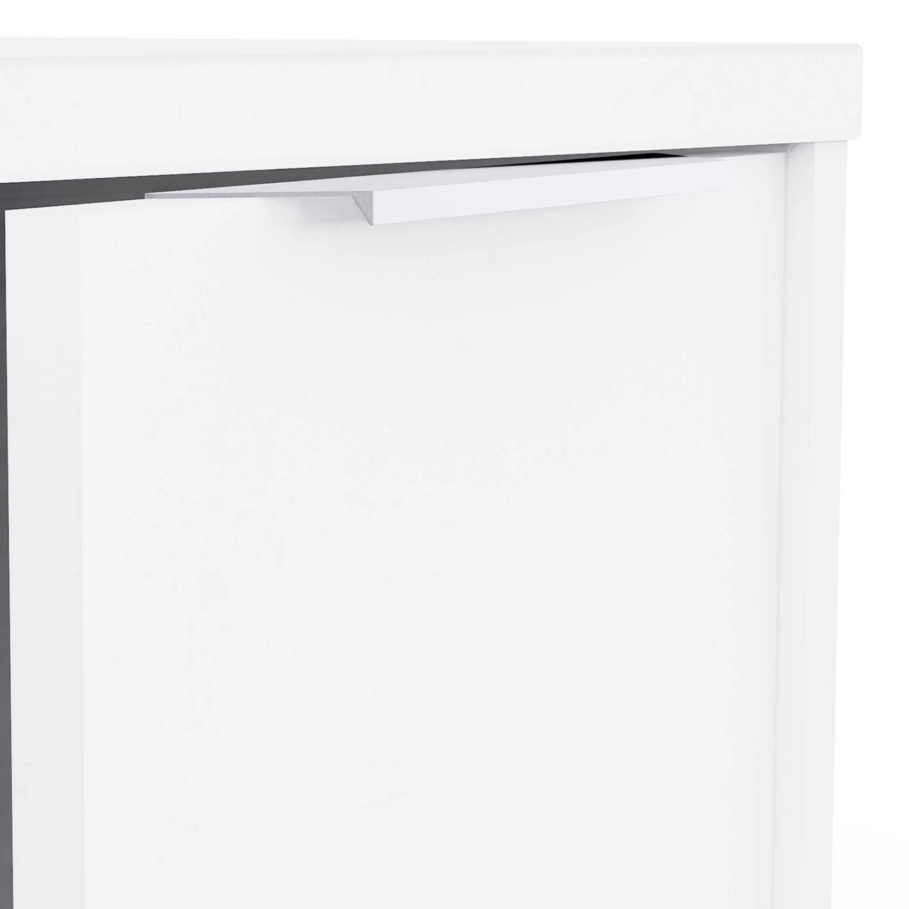 TV-Schrank Access - 151x40x39cm - 2 Türen - weiß