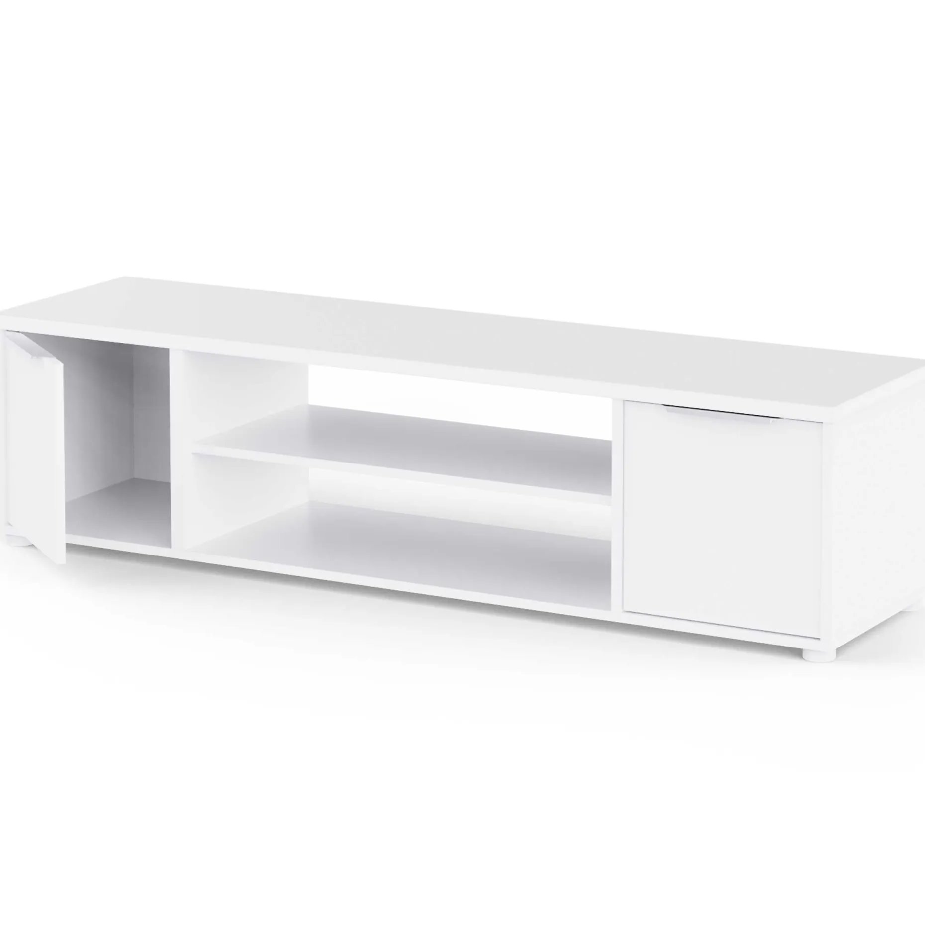 TV-Schrank Access - 151x40x39cm - 2 Türen - weiß
