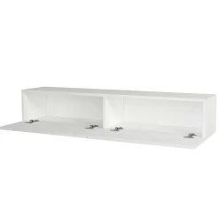 TV-Schrank Aristo - 135x32x25cm - 2 Türen - weiß