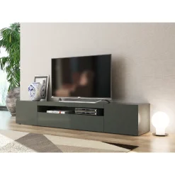 TV-Schrank Cosmopolitan | 200 x 40 x 36,5 cm | Anthrazit