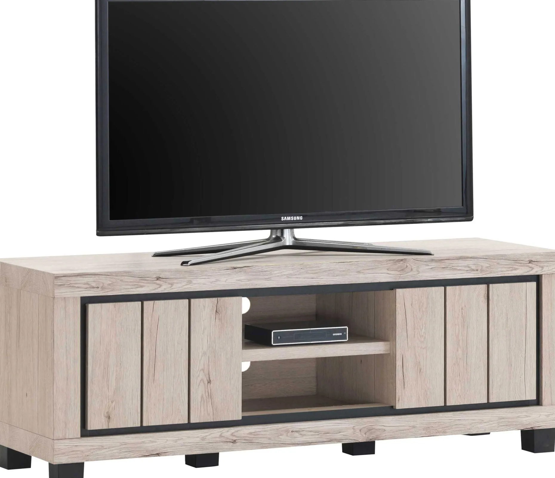 TV-Schrank Elke 145cm mit 2 Türen - Eiche