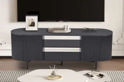 TV-Schrank Lagos | 160 x 45 x 58 cm | Dunkelbraun