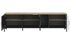 TV-Schrank Manchester | 190 x 41 x 55 cm | Helvezia Oak Design