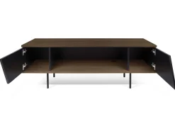 TV-Schrank Pixie 140cm - noyer/noir
