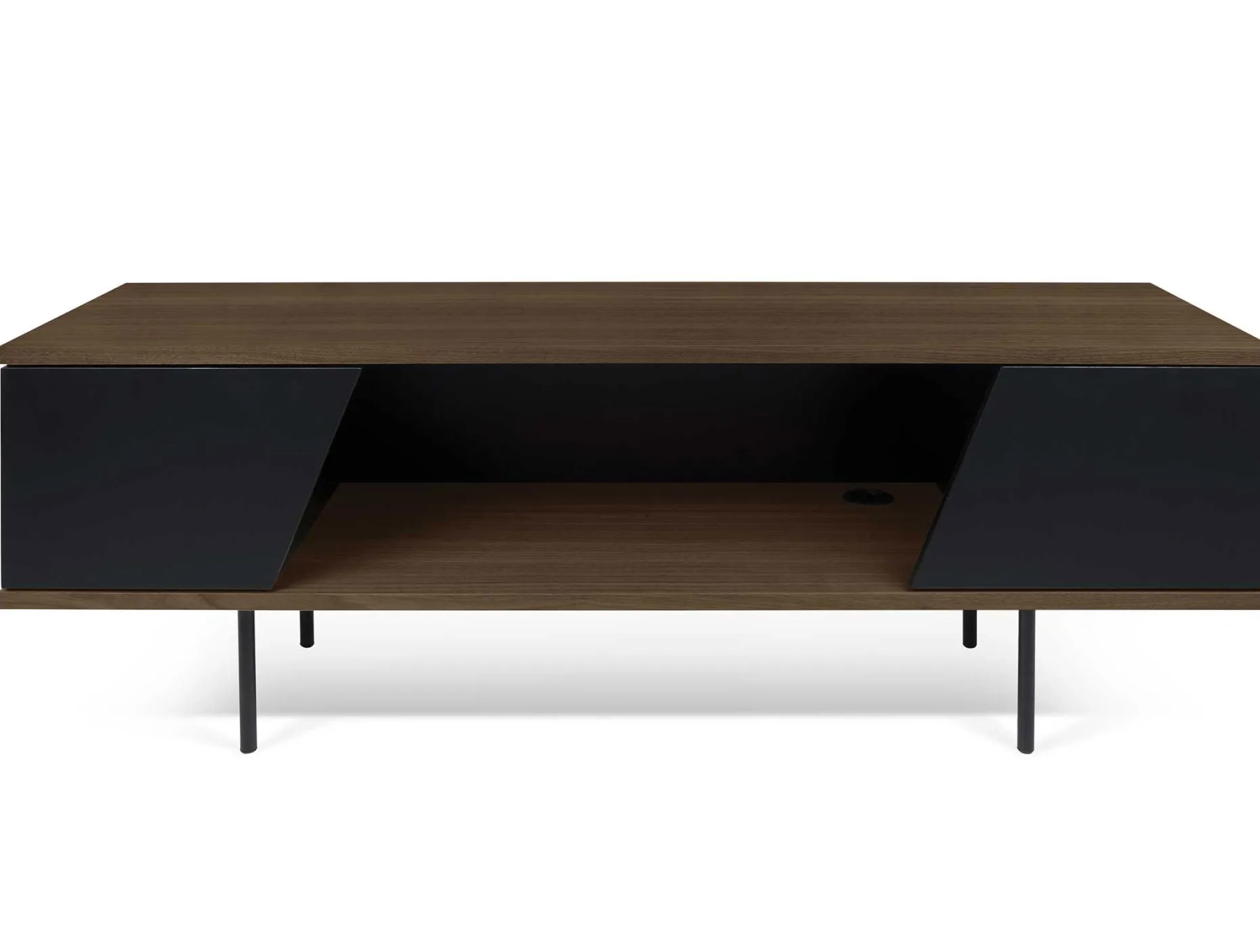 TV-Schrank Pixie 140cm - noyer/noir