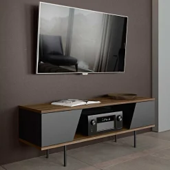 TV-Schrank Pixie 140cm - noyer/noir