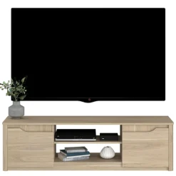 TV-Schrank Wendy 150cm mit zwei Türen - Eiche Dekor